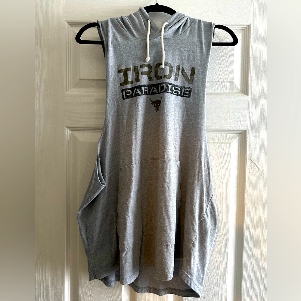Underarmour Iron Paradise Project Rock Men’s Cutoff Tank